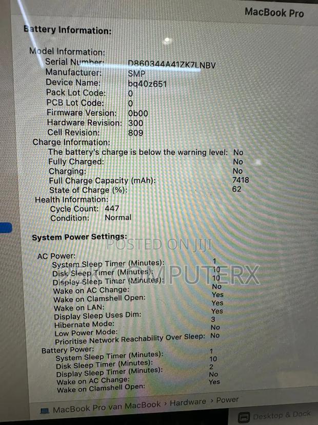 Laptop Apple MacBook Pro 2019 16GB Intel Core i7 SSD 512GB photo 3