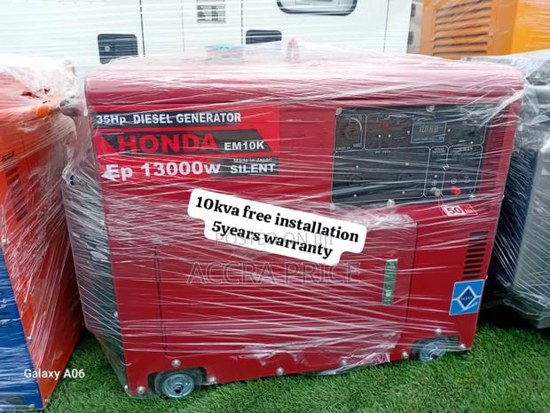 Turbo Gen 10kva 13000wats Diesel Generator 10kva Honda · Photo 2