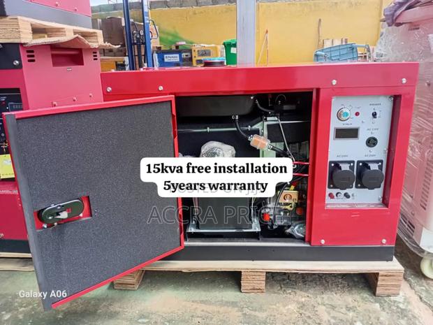 Accredited 15kva 16500wats Diesel Silent Generator 15kva · Photo 2
