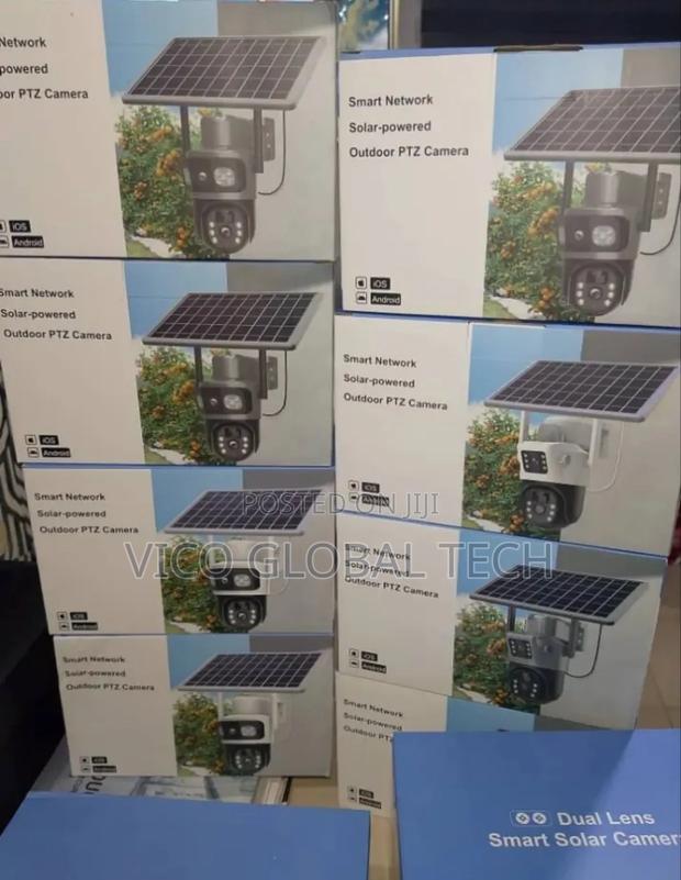 Smart Network Solar-Powered Outdoor PTZ Camera · Photo 1