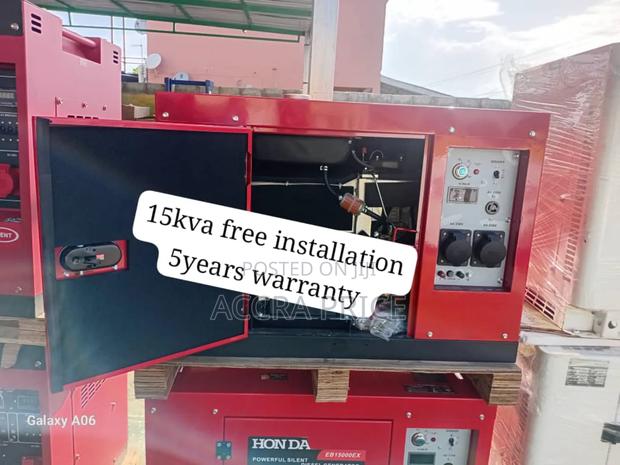 Genx Solution 15kva 16500wats Honda Diesel Generato · Photo 2