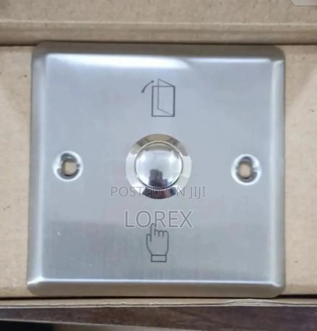 Exit Push Button Stainless Steel Door Button Switch · Photo 2