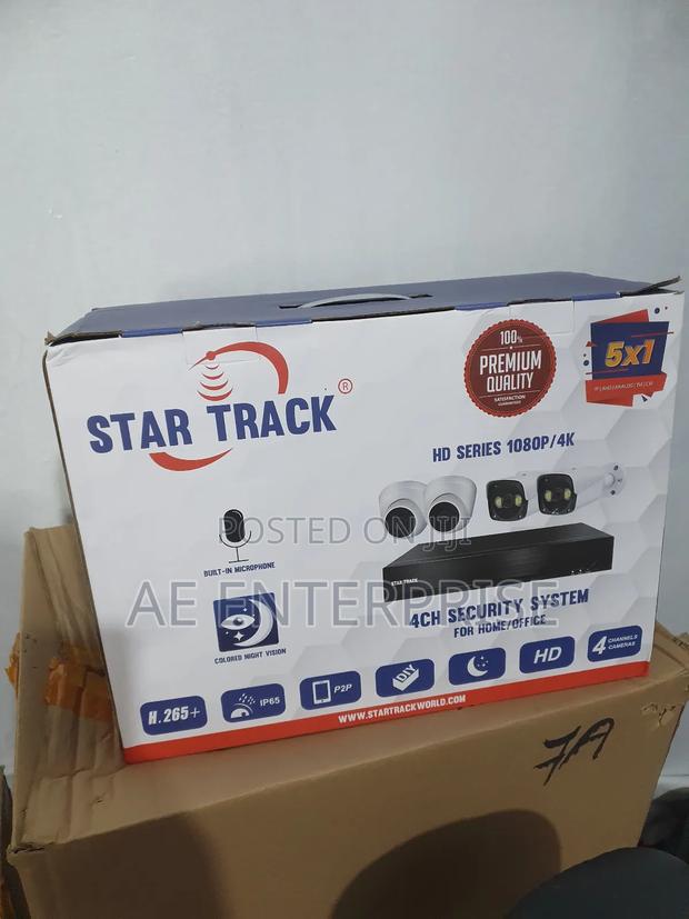 Complete CCTV Camera With 4 Cameras