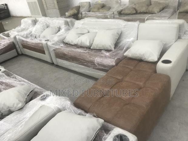 Quality Sofa King Size L Shape With 2 in 1 and Single