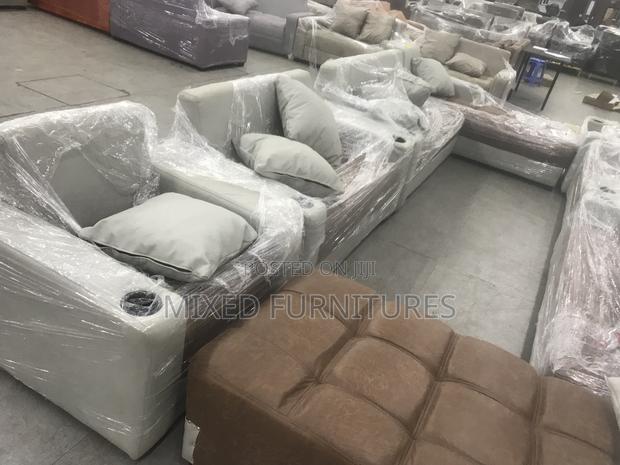 Quality Sofa King Size L Shape With 2 in 1 and Single photo 2
