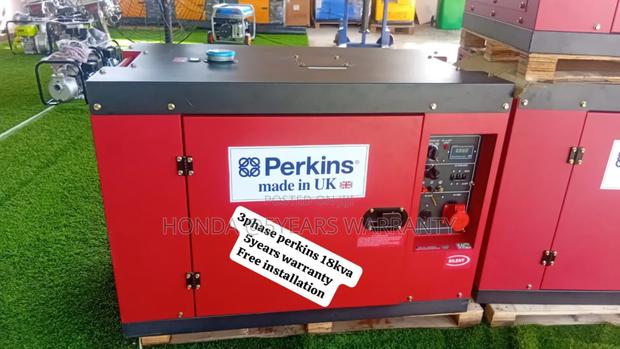 Mobile Generator Rentals Perkins 18kva 3phase 20000watt 18kv · Photo 2