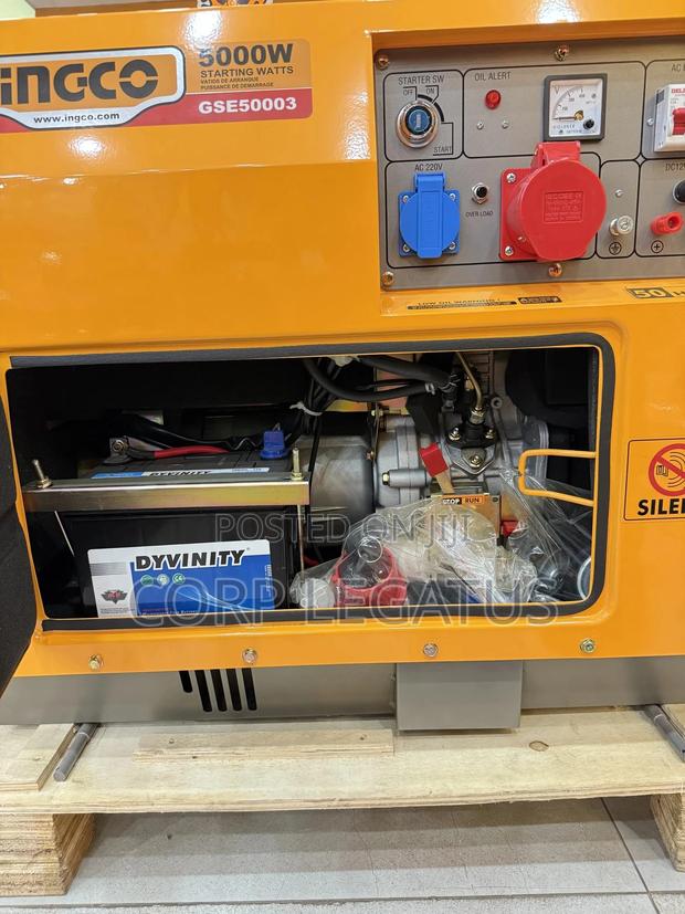 Ingco 5kw Silent Diesel Generator photo 2