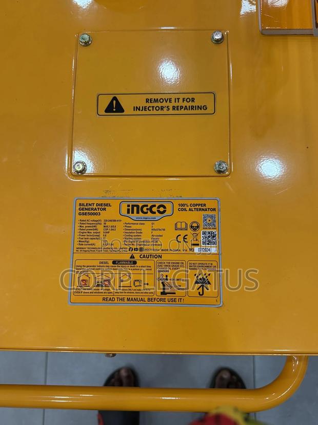 Ingco 5kw Silent Diesel Generator photo 5