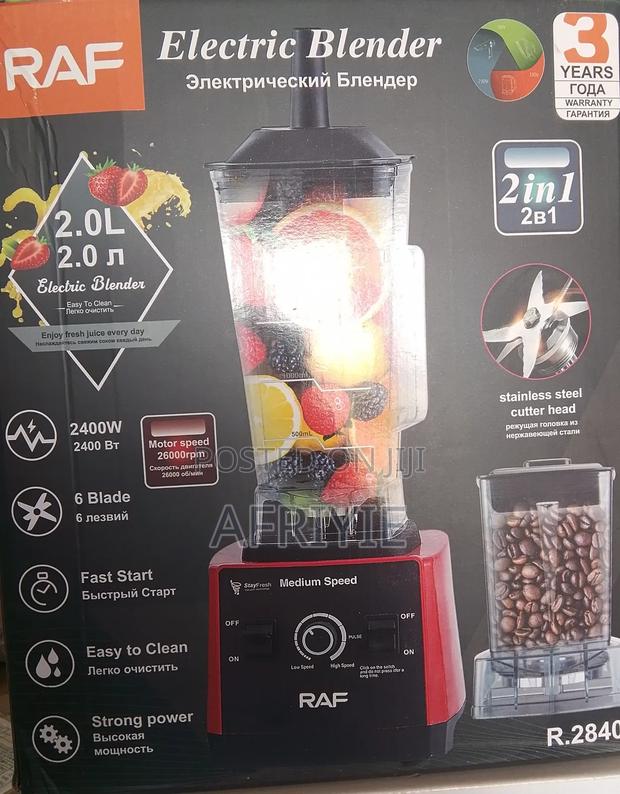 2 In 1 Kitchen Juicer Electric 6 Blades Blender photo 2