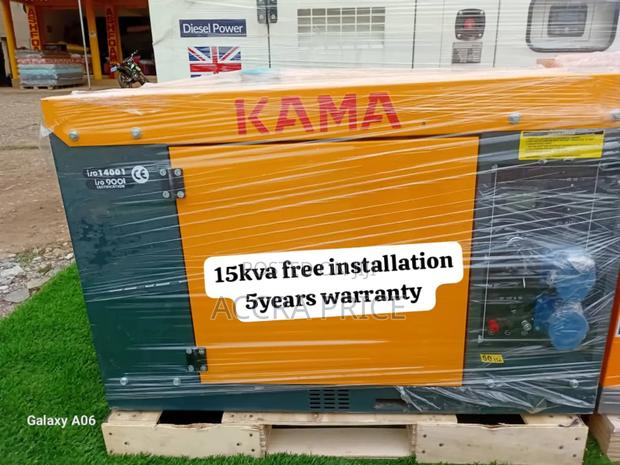 Turbo Power Station 15kva Kama Diesel Generator · Photo 2