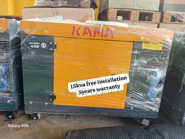Gen Force Pro Kama 15kva 16500watt Generator Silent · Photo 2