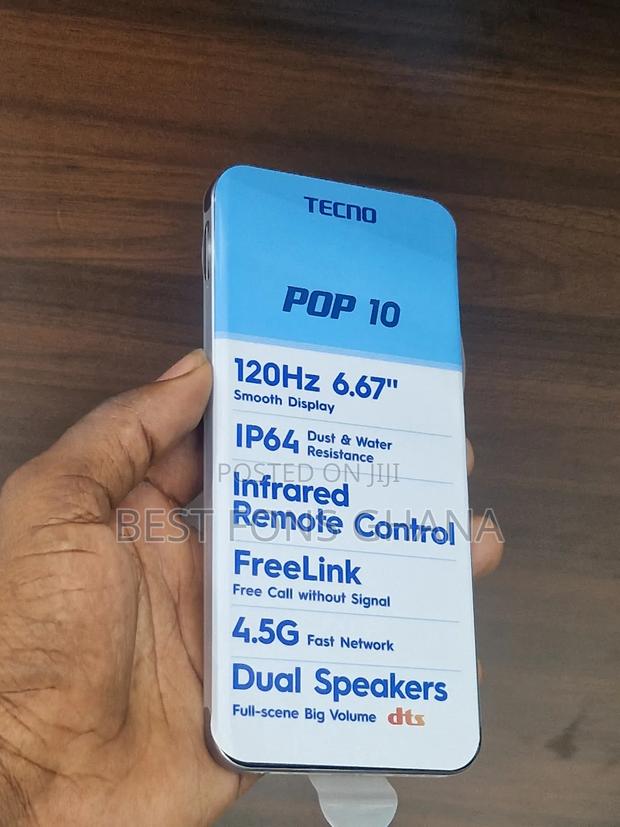 New Tecno Pop 10 64 GB Silver photo 2