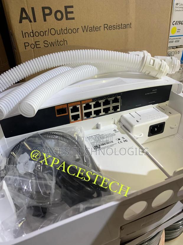 Xpaces Ai 8port Poe Indoor/Outdoor Waterproof Unmanagedswitch photo 2