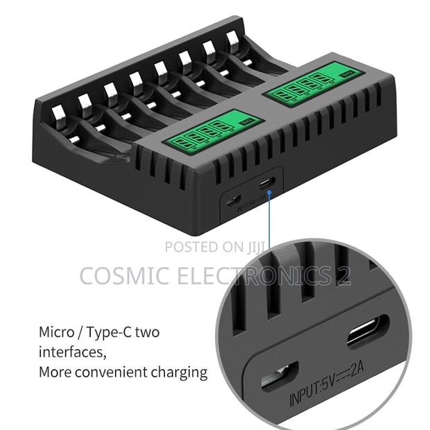 Manddlab LCD-006 Smart 8-Slot Battery Charger photo 9