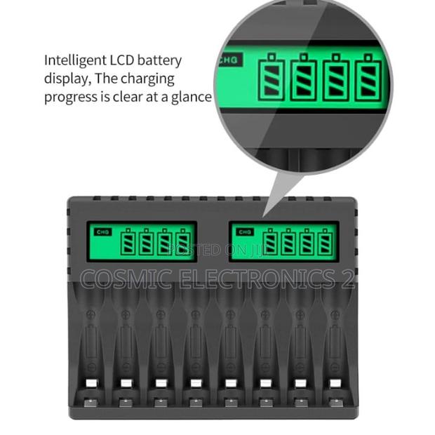 Manddlab LCD-006 Smart 8-Slot Battery Charger photo 3