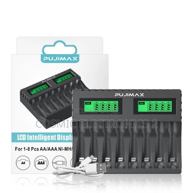 Manddlab LCD-006 Smart 8-Slot Battery Charger photo 5
