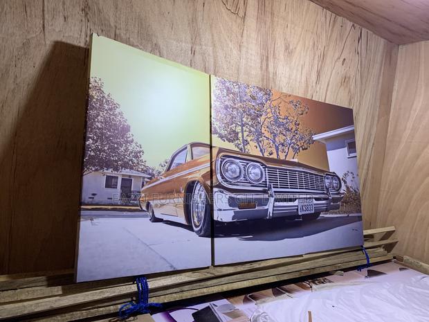 3 Sets Wall Arts Canvas Cadillac Car Portraits Decor · Photo 4