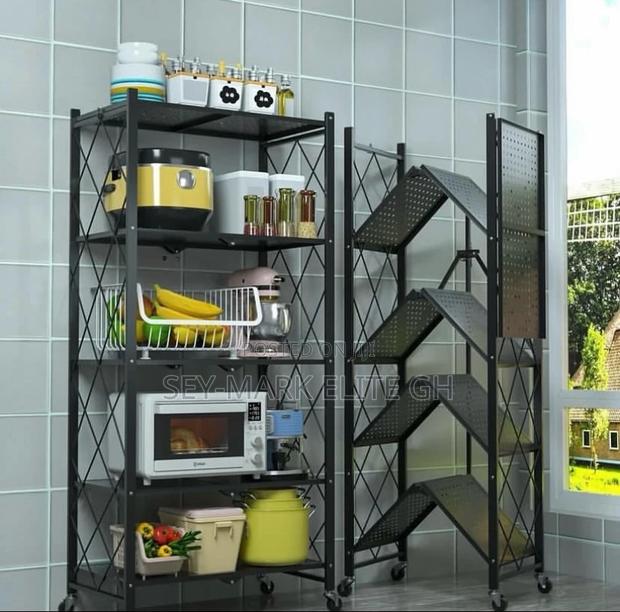 5 Tier Foldable Storage Rack · Photo 3