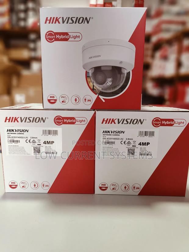 Hikvision 4mp Ip Camera With Audio Indoor Network CCTV · Photo 2