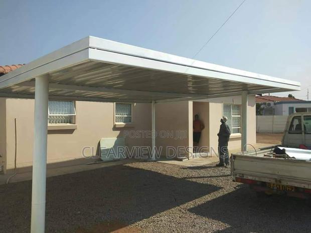 Stylish Metal Pergola · Photo 2