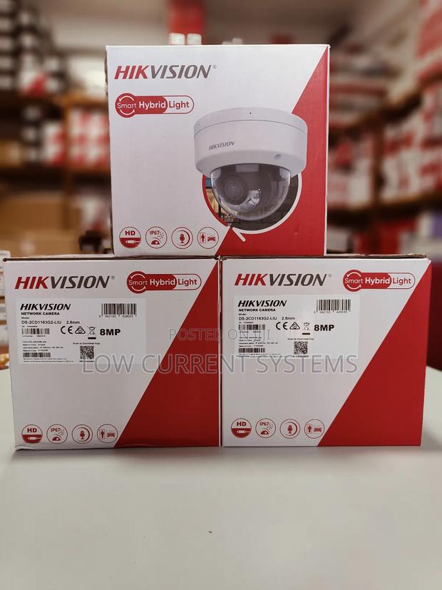 Hikvision 8mp Ip Camera With Audio Smart Hybrid Light · Photo 2