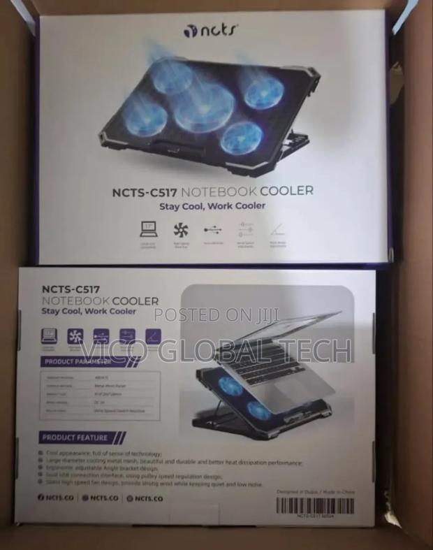 NCTS-C517 Notebook Cooler, Laptop Cooling Pad · Photo 1