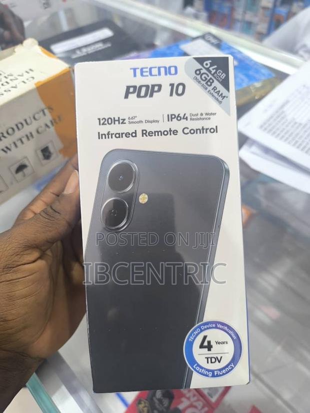 New Tecno Pop 10 64 GB Black photo 4