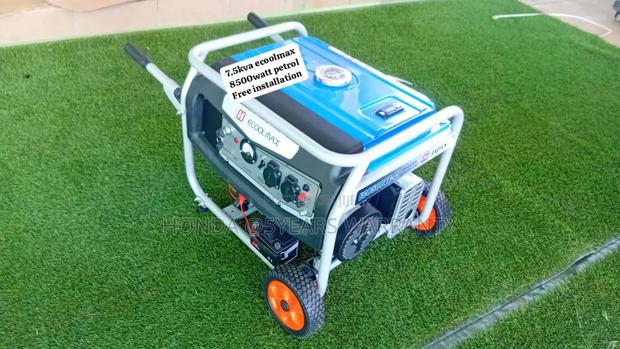 Your Energy Expert Ecoolmax Generator 7.5kva 8500watt Petrol · Photo 2