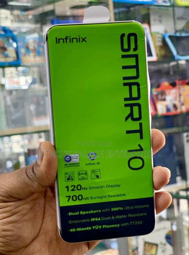 New Infinix Smart 10 128 GB Silver photo 2