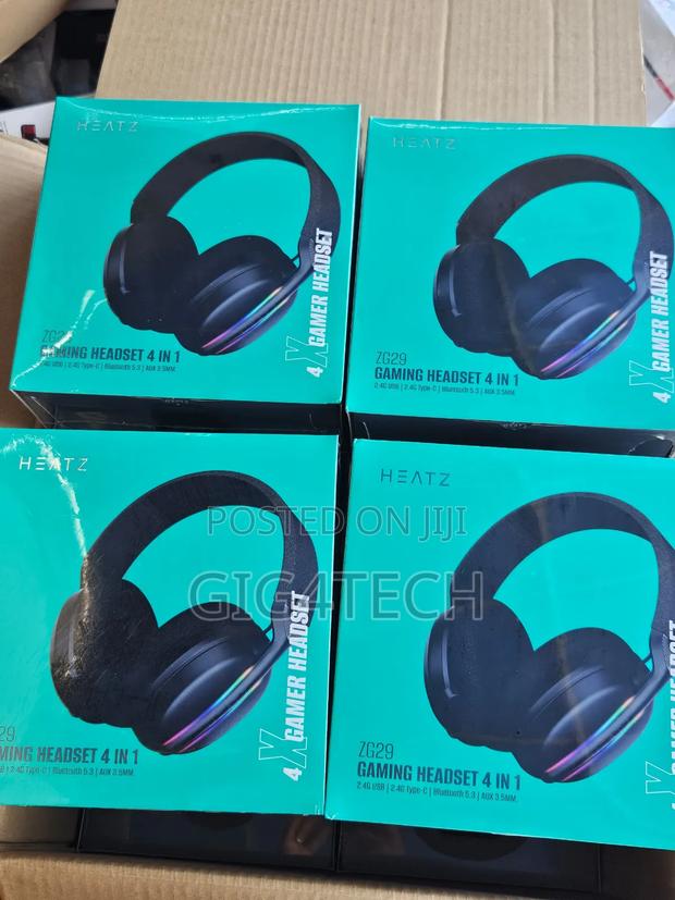 Heatz Zg29 RGB Gaming Headset 4 in 1 Wireless Bluetooth · Photo 2