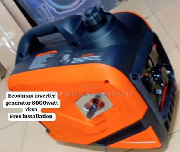 7kva Ecoolmax Inverter Generator 8000watt Petrol Silent · Photo 2