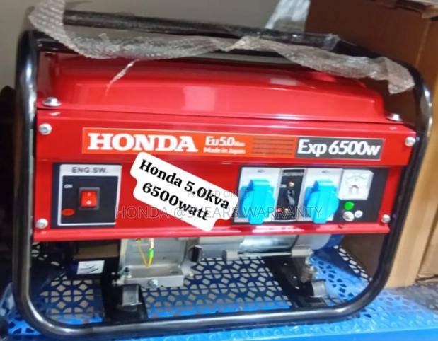 6500watt Honda 5.0kva Generator Petrol 5.0kva 6500watt · Photo 2