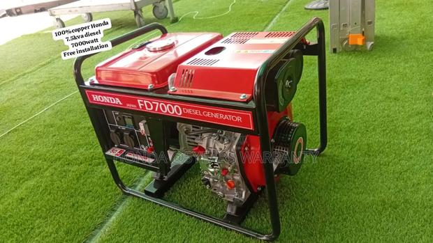7000watt 7.5kva Honda Diesel Generator 7.5kva 7000watt · Photo 2