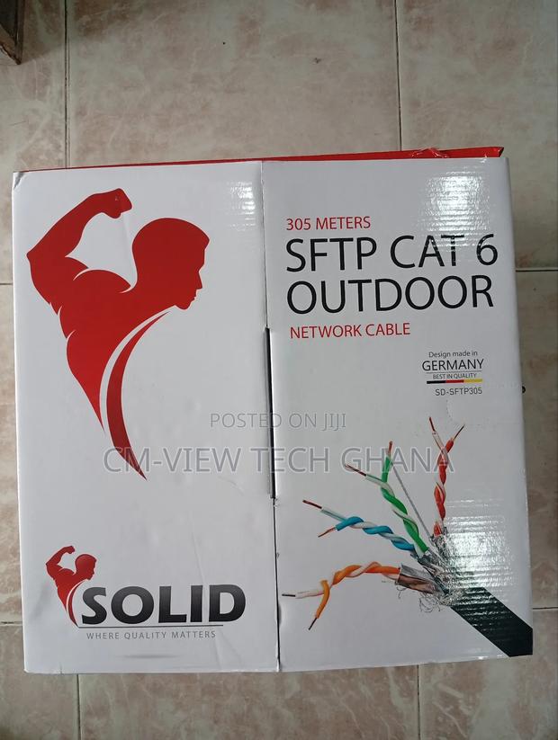 305m SFTP Outdoor Cat6 Cable Solid · Photo 2
