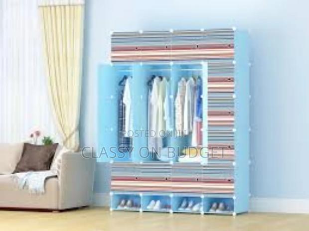 20 Cubes Plastic Wardrobe With Shoe Rack · Photo 4