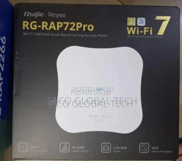 Ruijie Reyee Rg- Rap72 Pro Wifi 7 Dual Band Access Point · Photo 1