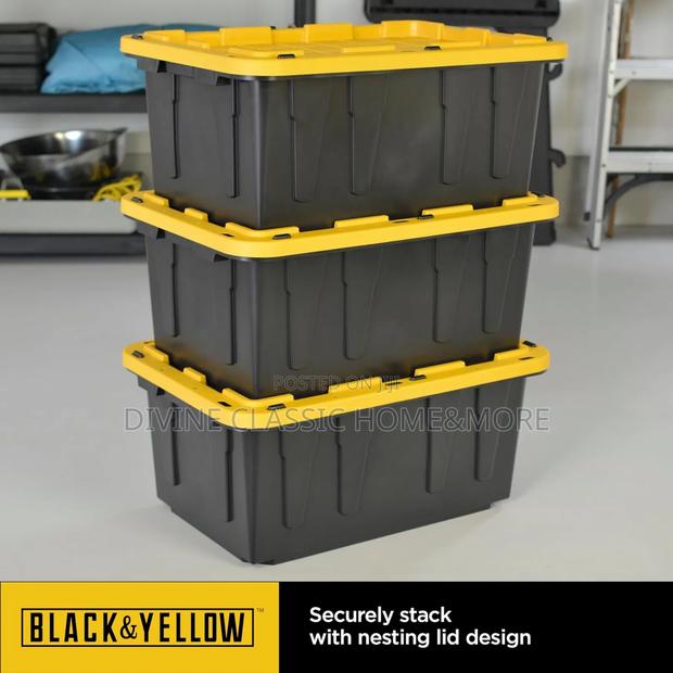 Berkley Jensen 27-Gallon Storage Tote/Storage Box(Usa) photo 2