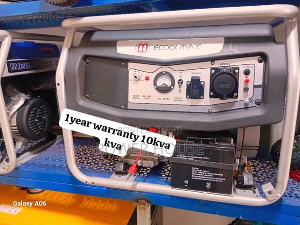 Panel Celeraforge Ecoolmax 10kva Petrol Generator 10kva · Photo 2