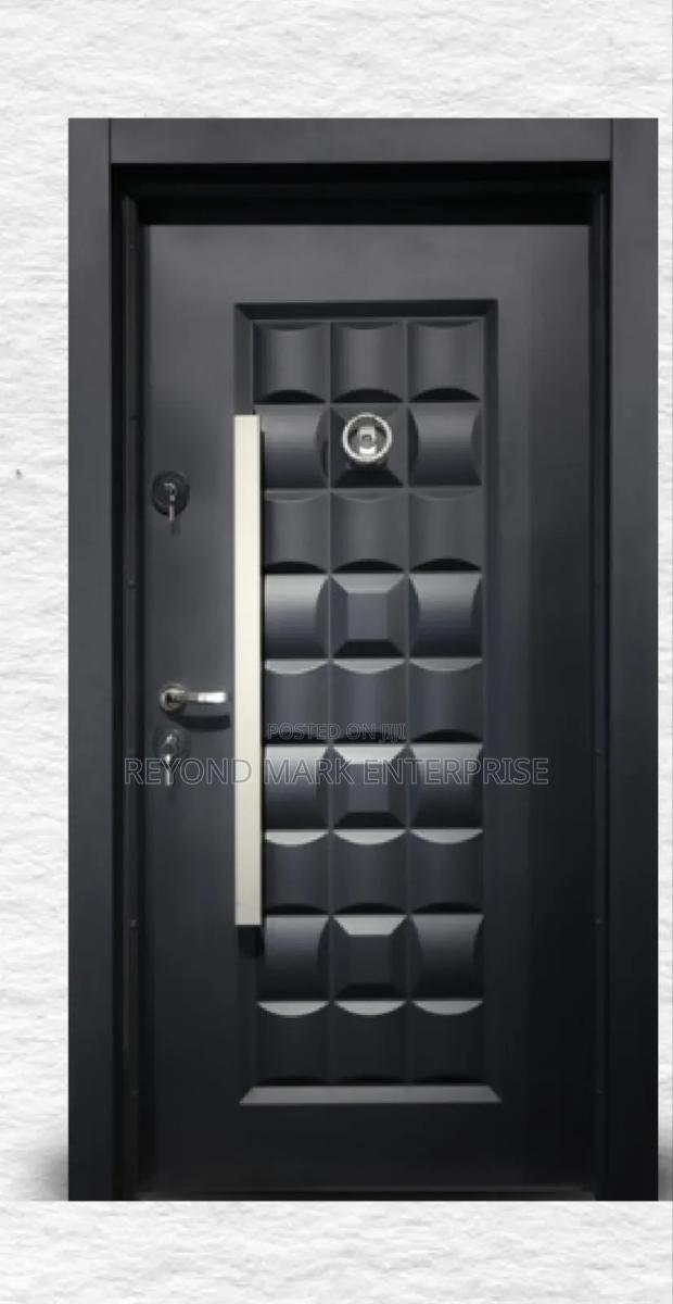 Full Metal Security Door, Single Security Door, Turkey Doors · Photo 3