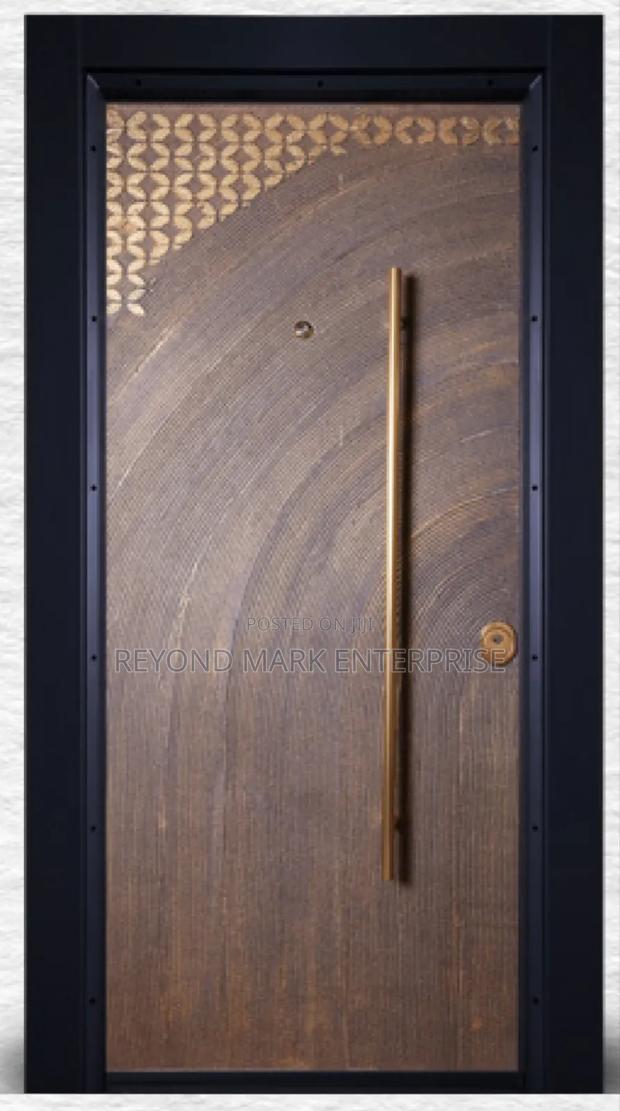New Design Security Door, Ston Finish, Turkish Security Door · Photo 3
