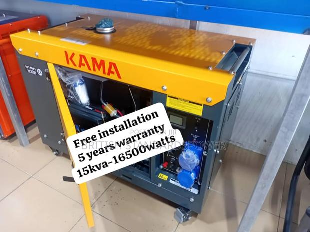 15kva-16500watts Silent Kama Diesel Generator · Photo 2