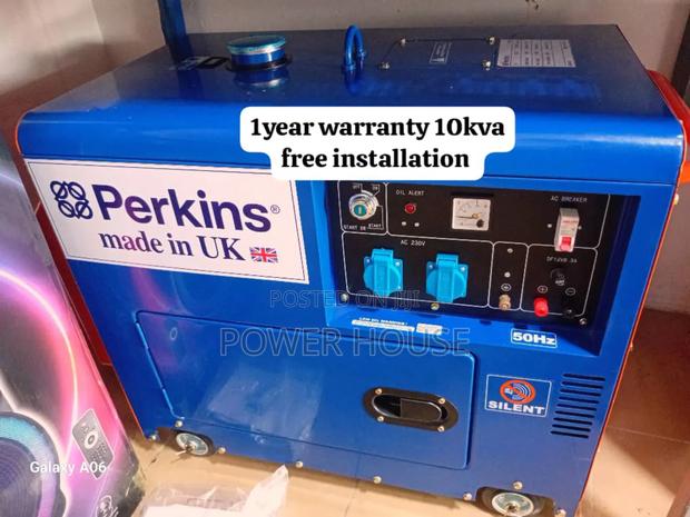 Panel Bravo Sphere Perkins Diesel 10kva 13000watts Diesel · Photo 2