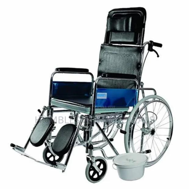 Commode Wheelchair (Long Back) · Photo 3