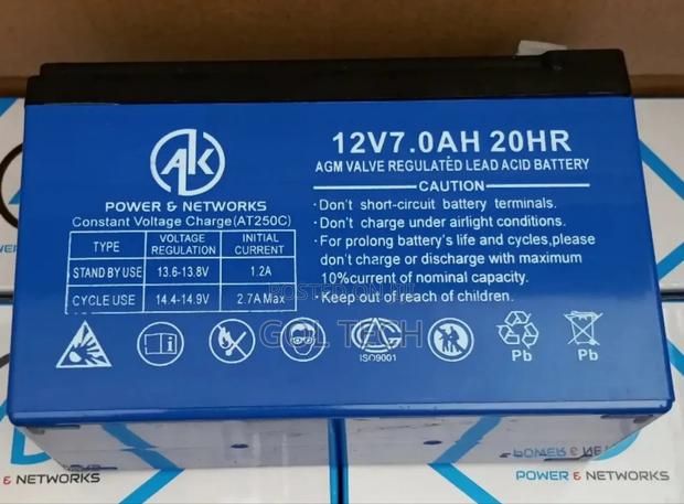 12v/7ah Ups Battery 20hr Ak Original 12v7ah · Photo 4