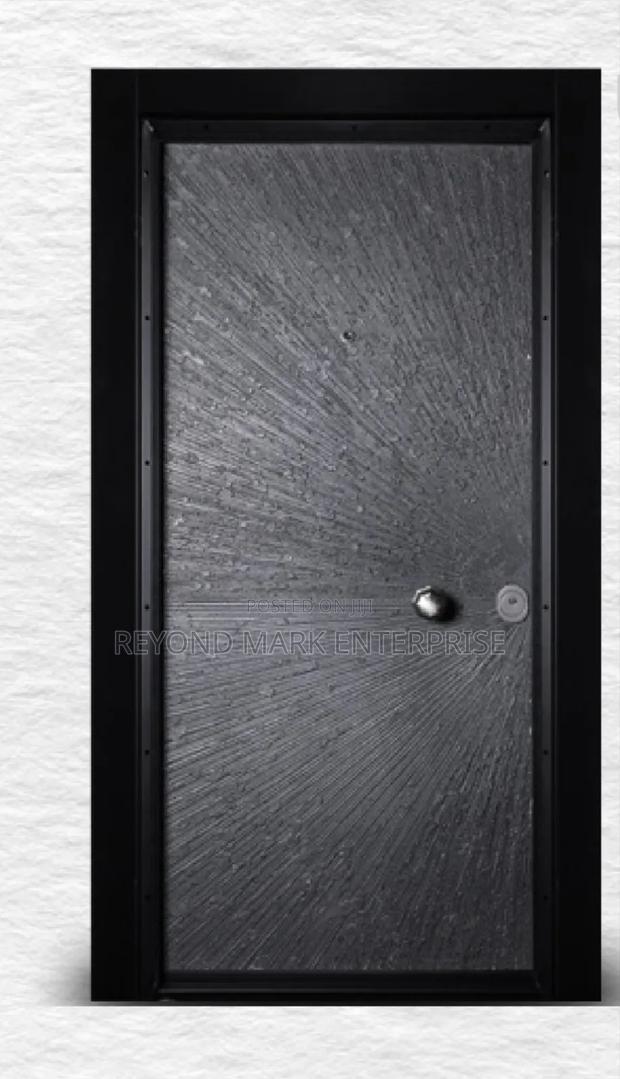 Very Luxury Security Door, Turkish Security Door Ston Finish · Photo 3