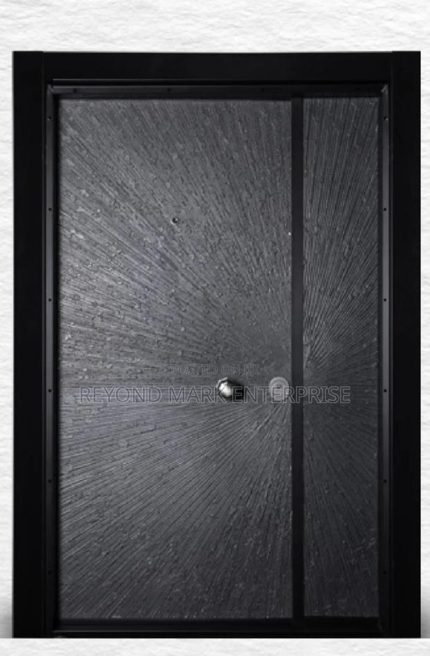 Very Luxury Security Door, Turkish Security Door Ston Finish · Photo 4