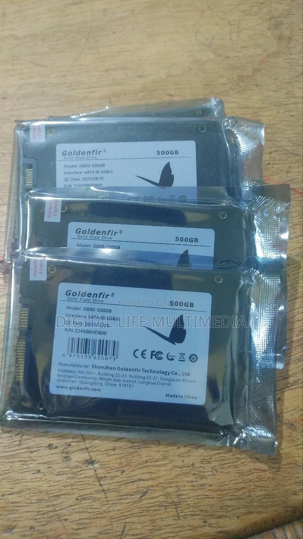 500gb Sata SSD Goldenfir photo 2