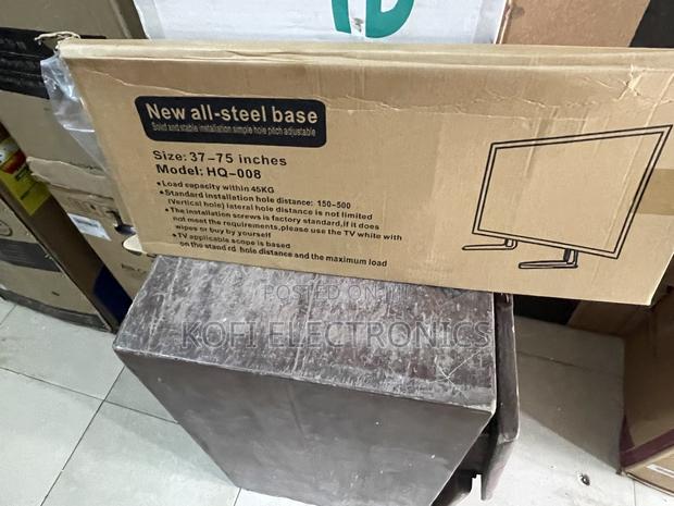 Duty Study Design Hq-008 37-75 Adjustable Pedestal Tv Stand · Photo 2