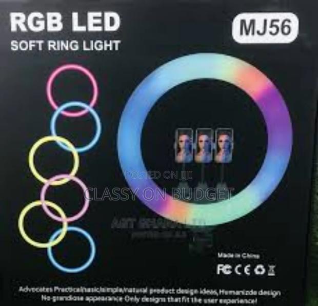 Rgb 22 Inches Ringlight With Tripod Stand · Photo 3