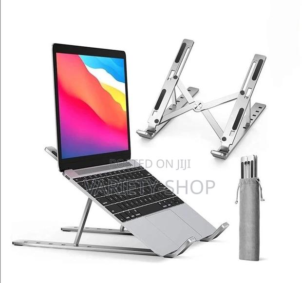 Foldable Adjustable Aluminum Laptop Stand With Pouch · Photo 2